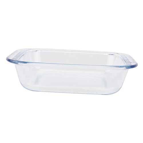 JECOMPRIS 1 Stück Hitzebeständige Glasservierplatte für Ofen und Mikrowelle für Fisch Steak und Obst Rutsch Hitzeisoliert Robustes Design für Jede Mahlzeit JECOMPRIS 1 Stück Hitzebeständige Glasservierplatte für Ofen und Mikrowelle für Fisch Steak und Obst Rutsch Hitzeisoliert Robustes Design für Jede Mahlzeit von JECOMPRIS