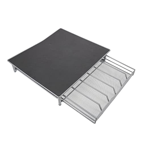 JECOMPRIS 1 Stück Kaffeekapsel Aufbewahrungsregal Organizer für Kaffeekapseln Tragbarer Kaffeekapsel Halter für Zuhause oder Schwarz von JECOMPRIS