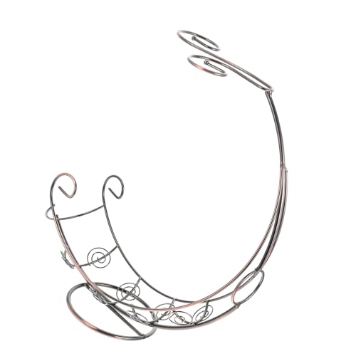 JECOMPRIS 1 Stück Kreatives Weinregal aus Schiffsdesign Hängender Weinglas Halter für Wand Bietet für Flasche und Gläser zur Weinlagerung Stilvolle Deko JECOMPRIS 1 Stück Kreatives Weinregal aus Schiffsdesign Hängender Weinglas Halter für Wand Bietet für Flasche und Gläser zur Weinlagerung Stilvolle Deko von JECOMPRIS