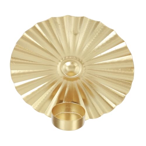 JECOMPRIS 1 Stück Wandhalterung Metall Kerzenständer für Zuhause Wandmontierter Kerzenhalter Gelbgold Dekorative Accessoires für Wohnzimmer und Partys JECOMPRIS 1 Stück Wandhalterung Metall Kerzenständer für Zuhause Wandmontierter Kerzenhalter Gelbgold Dekorative Accessoires für Wohnzimmer und Partys von JECOMPRIS