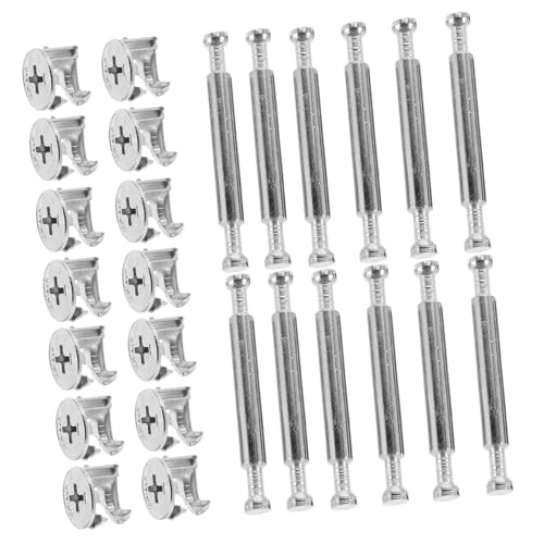 JECOMPRIS 10 Sets Möbel Cam Armaturen Möbel Cam Lock Armaturen Verschluss Schrank Anschlüsse Hardware von JECOMPRIS