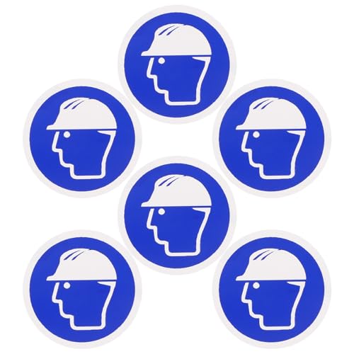 JECOMPRIS 10 Stück Helmaufkleber tragen Helmetikettenaufkleber tragen Warnung hart Objekt Schutzhelm-Aufkleber Selbstklebender Aufkleber für Schutzhelm Klebeetikett PVC Blau JECOMPRIS 10 Stück Helmaufkleber tragen Helmetikettenaufkleber tragen Warnung hart Objekt Schutzhelm-Aufkleber Selbstklebender Aufkleber für Schutzhelm Klebeetikett PVC Blau von JECOMPRIS
