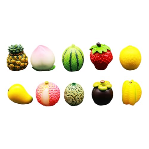 JECOMPRIS 10 Stück Mini Künstliche Früchte Teiliges Lebensechte Dekorationsmodelle für DIY Handwerksprojekte Fotorequisiten und Innenraumdeko für Schlafzimmer und Esstisch JECOMPRIS 10 Stück Mini Künstliche Früchte Teiliges Lebensechte Dekorationsmodelle für DIY Handwerksprojekte Fotorequisiten und Innenraumdeko für Schlafzimmer und Esstisch von JECOMPRIS