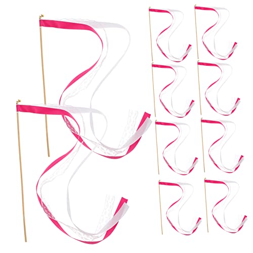 JECOMPRIS 10 Stück Teiliges Hochzeits Feenstäbe mit Bunten Bändern und Glocken Wiederverwendbare Party Ribbon Sticks Lebendige Hochzeitsdeko für Polterabend und Feierlichkeiten JECOMPRIS 10 Stück Teiliges Hochzeits Feenstäbe mit Bunten Bändern und Glocken Wiederverwendbare Party Ribbon Sticks Lebendige Hochzeitsdeko für Polterabend und Feierlichkeiten von JECOMPRIS