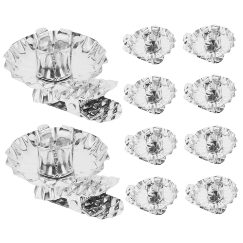 JECOMPRIS 10 Stück Teiliges Weihnachtskerzenhalter Clips aus Robustem Stabile Kerzenständer Clips mit Schutzfunktion für Möbel Langlebig und Handwerklich Verarbeitet für Festliche JECOMPRIS 10 Stück Teiliges Weihnachtskerzenhalter Clips aus Robustem Stabile Kerzenständer Clips mit Schutzfunktion für Möbel Langlebig und Handwerklich Verarbeitet für Festliche von JECOMPRIS