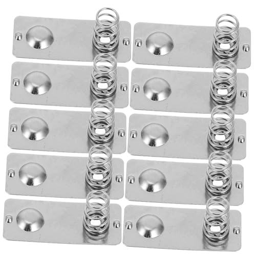 JECOMPRIS 10 Stück Überbrückungskabel-Kit Eisen Silver von JECOMPRIS