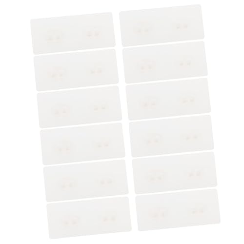 JECOMPRIS 12 Stück Teiliges Transparentes Selbstklebendes Wandhaken Hohe Haftung Bohrfreier Duschhaken für Bad Küche und Aufbewahrung Einfache Montage Langlebig und Belastbar für Fliesen JECOMPRIS 12 Stück Teiliges Transparentes Selbstklebendes Wandhaken Hohe Haftung Bohrfreier Duschhaken für Bad Küche und Aufbewahrung Einfache Montage Langlebig und Belastbar für Fliesen von JECOMPRIS