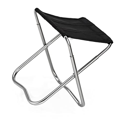 JECOMPRIS 1Stück Faltbarer Campinghocker Ultraleichter Angelstuhl aus Aluminium Tragbar und Garten Reisen Strand Picknick und Outdoor Aktivitäten von JECOMPRIS