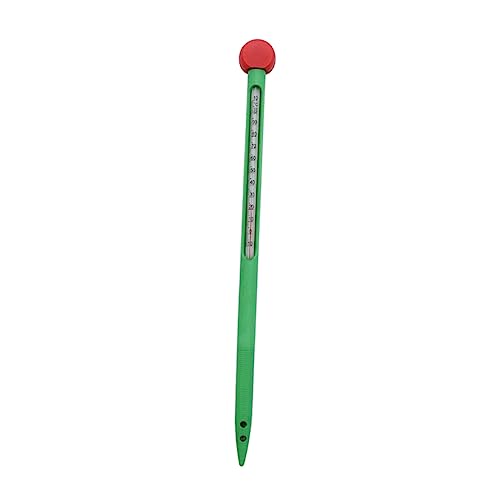 JECOMPRIS Bodenthermometer Für Gartenkunst Tragbarer Glasstab Misst 10–110 ° Bodentemperatur Für Kompost Und Bepflanzung von JECOMPRIS