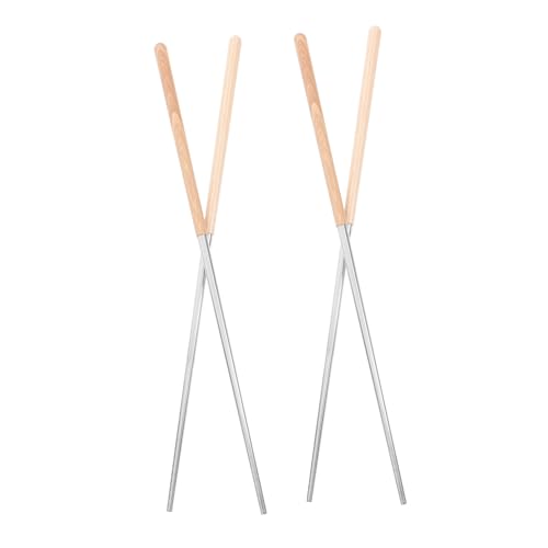 JECOMPRIS 2 Paare Extra Lange Holz Kochstäbchen für Braten und Hot Pot Rutschfeste Robuste Essstäbchen zum Kochen und Frittieren Vielseitig für Nudeln Stew und Familienfeiern JECOMPRIS 2 Paare Extra Lange Holz Kochstäbchen für Braten und Hot Pot Rutschfeste Robuste Essstäbchen zum Kochen und Frittieren Vielseitig für Nudeln Stew und Familienfeiern von JECOMPRIS