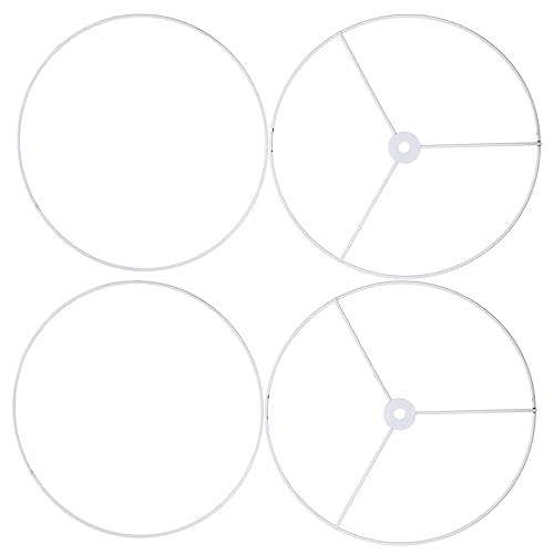 JECOMPRIS 2 Sätze Lampenschirm Halterungsring Teiliges Stabiler DIY Lampenschirm aus Kompatibel mit Verschiedenen Lampen Installieren und Langlebig JECOMPRIS 2 Sätze Lampenschirm Halterungsring Teiliges Stabiler DIY Lampenschirm aus Kompatibel mit Verschiedenen Lampen Installieren und Langlebig von JECOMPRIS