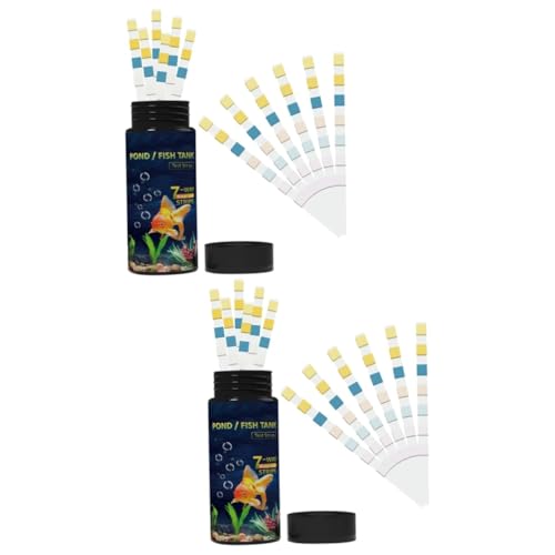 JECOMPRIS 2 Sätze Teststreifen Für Die Wasserqualität Testen Wassertest Pool Teststreifen Erkennung Fisch Tank Wasserhärte Teststreifen Poolwasser-testset Wasserhärte Tester Pvc 50 Stück * 2 JECOMPRIS 2 Sätze Teststreifen Für Die Wasserqualität Testen Wassertest Pool Teststreifen Erkennung Fisch Tank Wasserhärte Teststreifen Poolwasser-testset Wasserhärte Tester Pvc 50 Stück * 2 von JECOMPRIS