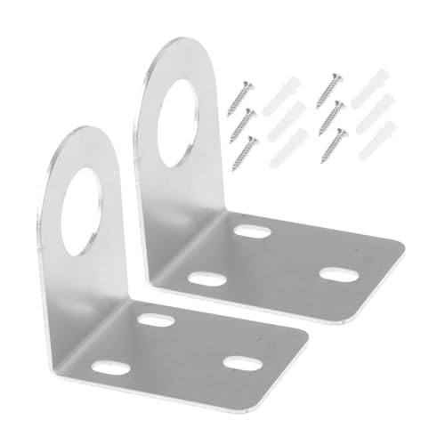 JECOMPRIS 2 Sätze Wasserhahnhalterung aus Metall Stabile Wasserfilter Halterung für Küche und Bad Kompakter Platzsparender Wasserhahnmontagehalter mit Einfacher Installation JECOMPRIS 2 Sätze Wasserhahnhalterung aus Metall Stabile Wasserfilter Halterung für Küche und Bad Kompakter Platzsparender Wasserhahnmontagehalter mit Einfacher Installation von JECOMPRIS