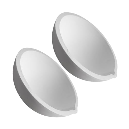 JECOMPRIS 2 Stück Abdampfschale Heim Abdampfbehälter Labor Abdampfschale Runde Abdampfschale Abdampfbecken Runder Abdampfbehälter Labor Abdampfzubehör JECOMPRIS 2 Stück Abdampfschale Heim Abdampfbehälter Labor Abdampfschale Runde Abdampfschale Abdampfbecken Runder Abdampfbehälter Labor Abdampfzubehör von JECOMPRIS