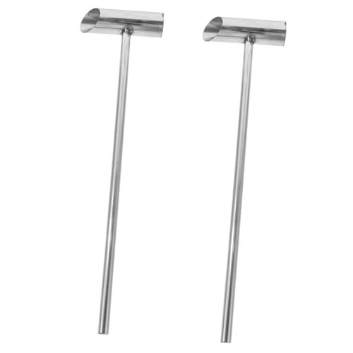 JECOMPRIS 2 Stück Edelstahl Marshmallow Zuckerlöffel Multifunktionale Zuckerschaufel mit Ergonomischem Griff Polierte Oberfläche für Zuckerwattemaschine und Süßigkeitenzucker JECOMPRIS 2 Stück Edelstahl Marshmallow Zuckerlöffel Multifunktionale Zuckerschaufel mit Ergonomischem Griff Polierte Oberfläche für Zuckerwattemaschine und Süßigkeitenzucker von JECOMPRIS