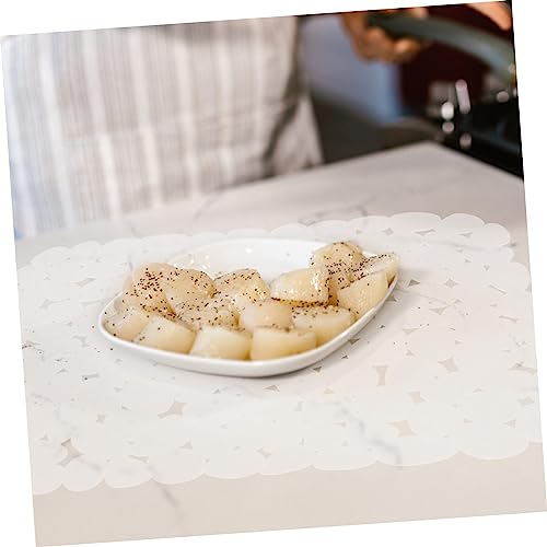 JECOMPRIS 2 Stück Küchen Spülbeckeneinlage Teiliges PVC Abflussmatte Transparent Rutschfest Langlebig mit Hohlraumdesign für Sichere Geschirr und Besteckablage von JECOMPRIS