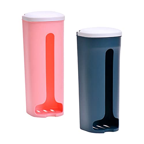 JECOMPRIS 2 Stück Küchenorganizer für Müllsäcke Wandhalter für Plastiktüten Kein Bohren Praktisch und Platzsparend für Küche Bad und Hauswirtschaftsräume Rosa Blau JECOMPRIS 2 Stück Küchenorganizer für Müllsäcke Wandhalter für Plastiktüten Kein Bohren Praktisch und Platzsparend für Küche Bad und Hauswirtschaftsräume Rosa Blau von JECOMPRIS