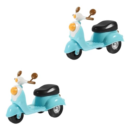 JECOMPRIS 2 Stück Motorradmodell aus Kunststoff Vintage Dekoration für Zuhause Kreative Tischdeko Robust und Leicht für Sammler JECOMPRIS 2 Stück Motorradmodell aus Kunststoff Vintage Dekoration für Zuhause Kreative Tischdeko Robust und Leicht für Sammler von JECOMPRIS