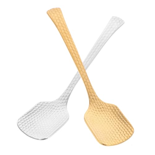 JECOMPRIS 2stücke Edelstahl Rührlöffel Haushaltslöffel Für Kaffee Und Dessert Löffel Mit Langem Griff Für Kleine Küchen Und Outdoor-mahlzeiten JECOMPRIS 2stücke Edelstahl Rührlöffel Haushaltslöffel Für Kaffee Und Dessert Löffel Mit Langem Griff Für Kleine Küchen Und Outdoor-mahlzeiten von JECOMPRIS