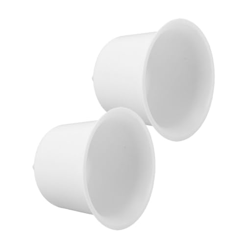 JECOMPRIS 2 Stück Teiliges Deckenventilator Abdeckplatten Weiße Kunststoff Kegelförmige Staubschutz Hauben Montageabdeckung für Ventilatoren Einfache Installation Moderner Look Langlebiger JECOMPRIS 2 Stück Teiliges Deckenventilator Abdeckplatten Weiße Kunststoff Kegelförmige Staubschutz Hauben Montageabdeckung für Ventilatoren Einfache Installation Moderner Look Langlebiger von JECOMPRIS