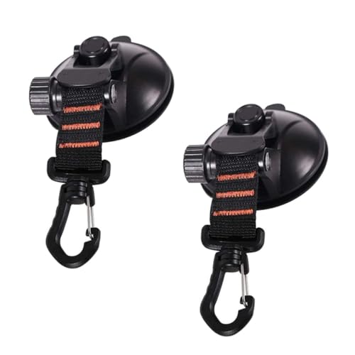 JECOMPRIS 2 Stück Teiliges Saugnapf Haken für Camping Starke Befestigung Vielseitig Einsetzbar zum Aufhängen von Zelten und Planen Am Auto Wetterfest Wiederverwendbar für Outdoor JECOMPRIS 2 Stück Teiliges Saugnapf Haken für Camping Starke Befestigung Vielseitig Einsetzbar zum Aufhängen von Zelten und Planen Am Auto Wetterfest Wiederverwendbar für Outdoor von JECOMPRIS
