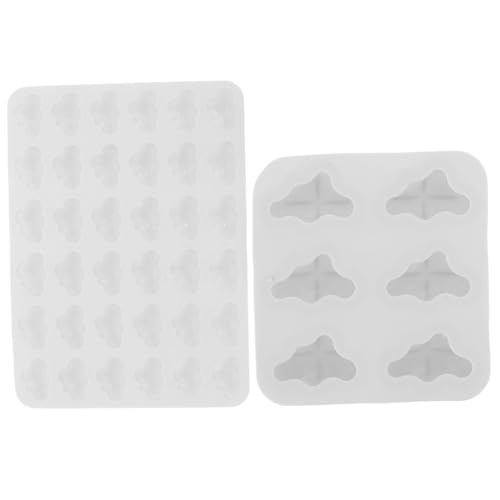 JECOMPRIS 2 Stück Teiliges Silikonbackform Wolkenförmig Reißfest und Antihaftbeschichtet für Schokolade Fondant Kerzen und Seifen Glatte Oberfläche Einfach zu Entformen Kreative DIY Form JECOMPRIS 2 Stück Teiliges Silikonbackform Wolkenförmig Reißfest und Antihaftbeschichtet für Schokolade Fondant Kerzen und Seifen Glatte Oberfläche Einfach zu Entformen Kreative DIY Form von JECOMPRIS