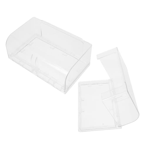 JECOMPRIS 2 Stück Wasserdichte Steckdosenabdeckung für Schützende Kunststoffbox Selbstklebend Robust und Langlebig für Badezimmer und Innenräume Transparent JECOMPRIS 2 Stück Wasserdichte Steckdosenabdeckung für Schützende Kunststoffbox Selbstklebend Robust und Langlebig für Badezimmer und Innenräume Transparent von JECOMPRIS