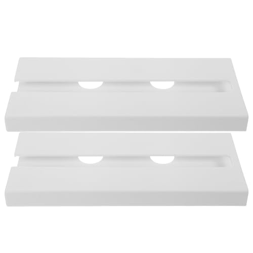 JECOMPRIS 2 Stück Weinglasregal Weinglas Lagerung Weinglashalterständer Brillengestell Glasregal Unter Dem Schrank Weinglasaufhänger Unter Dem Regal Glas-Halter Plastik Weiß Wiederverwendbar JECOMPRIS 2 Stück Weinglasregal Weinglas Lagerung Weinglashalterständer Brillengestell Glasregal Unter Dem Schrank Weinglasaufhänger Unter Dem Regal Glas-Halter Plastik Weiß Wiederverwendbar von JECOMPRIS