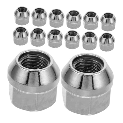 JECOMPRIS 20 Stück Auto Flanschmutter Radschlösser, Radmuttern Radmuttern-steckschlüsseleinsätze Radmuttern Für Reifen Universal-radschlossschlüssel Stahl Silver JECOMPRIS 20 Stück Auto Flanschmutter Radschlösser, Radmuttern Radmuttern-steckschlüsseleinsätze Radmuttern Für Reifen Universal-radschlossschlüssel Stahl Silver von JECOMPRIS