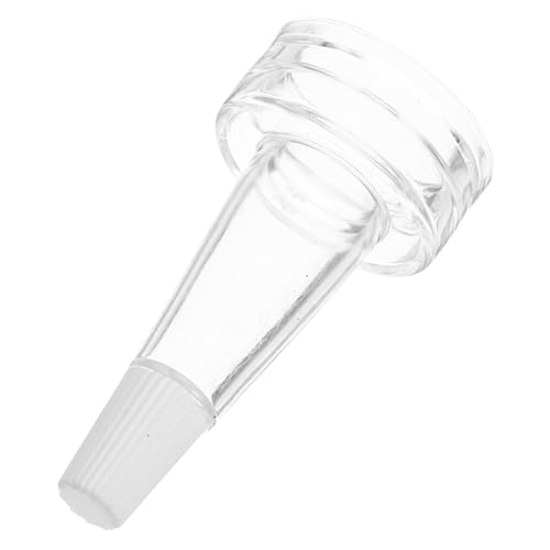 JECOMPRIS 20 Stück Shunt Spender Flaschenverschlüsse Ampullen Splitter Kappe Transparente Ampullen Tropfkappe Fläschchen Flaschen Verschlusskappe Ampulle Weiche Schlauchkappe Ampulle von JECOMPRIS