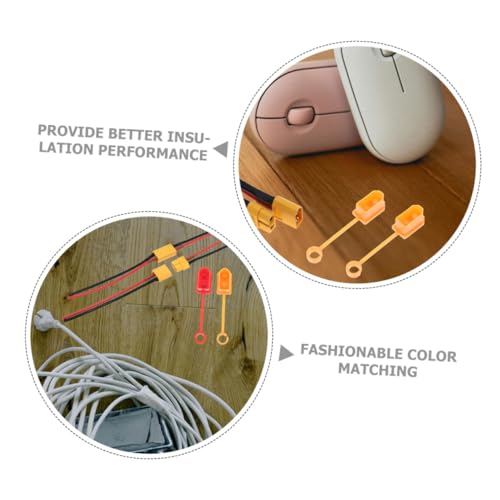 JECOMPRIS 20 Stück Teiliges Stecker Schutzkappen Isolierende Steckerschutzhüllen Staub Kurzschlussgeschützt Einfache Montage Langlebig für Rc Batterien und Modelle Gelb und Rot Je JECOMPRIS 20 Stück Teiliges Stecker Schutzkappen Isolierende Steckerschutzhüllen Staub Kurzschlussgeschützt Einfache Montage Langlebig für Rc Batterien und Modelle Gelb und Rot Je von JECOMPRIS