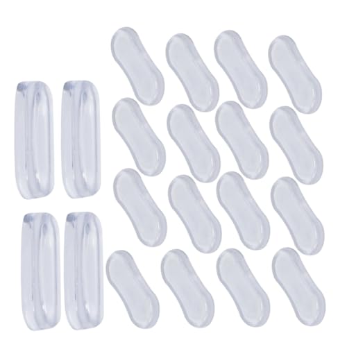 JECOMPRIS 20 Stück Toilettendeckel Polster aus Weichem Transparentem Silikon mit Selbstklebenden Kollisions Pads Geräuschdämpfend für Sanftes Schließen Langlebig und Stoßabsorbierend für JECOMPRIS 20 Stück Toilettendeckel Polster aus Weichem Transparentem Silikon mit Selbstklebenden Kollisions Pads Geräuschdämpfend für Sanftes Schließen Langlebig und Stoßabsorbierend für von JECOMPRIS