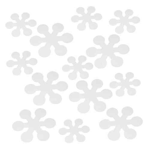 JECOMPRIS 20 Stück Transparente rutschfeste Badewannenaufkleber Selbstklebende Antirutsch Sticker aus Langlebigem Peva für Badewanne Dusche Badezimmer und Glatte Böden Einfache Anbringung von JECOMPRIS