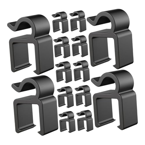 JECOMPRIS 20Stücke Kabelhalter für Handy Tablet und Mikrofon Verstellbare Clips zur Kabelorganisation Einfache Montage Langlebig Benutzerfreundlich Umfassende Geräteunterstützung von JECOMPRIS