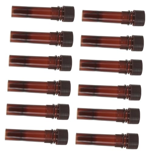 JECOMPRIS 20stücke Reagenzgläser Mit Verschluss Lichtdichte Probenröhrchen Für Experimente Kleine Röhrchen Zum Aufbewahren Von Flüssigkeiten JECOMPRIS 20stücke Reagenzgläser Mit Verschluss Lichtdichte Probenröhrchen Für Experimente Kleine Röhrchen Zum Aufbewahren Von Flüssigkeiten von JECOMPRIS