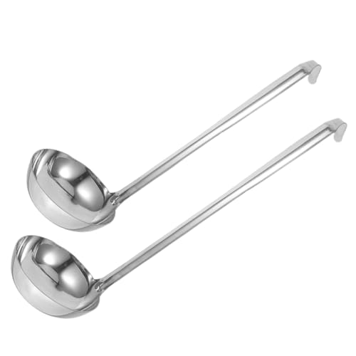 JECOMPRIS Elegantes Schöpfkelle-suppenlöffel-set Aus Edelstahl 2-teilig Zum Servieren Von Soße Und Suppe von JECOMPRIS
