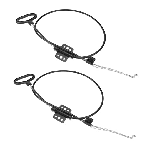 JECOMPRIS 2Stücke Carbonstahl Recliner Kabel Zuggriff D Ring Ersatz für Sofa und Couch Pull Handle für Liegestühle Leicht zu Installieren Kompatibel mit Gängigen von JECOMPRIS