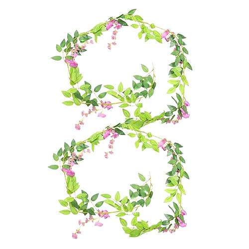 JECOMPRIS 2Stücke Künstliche Wisteria Blumengirlande Romantische Hochzeitsdekoration Boho Stil für Garten Feste und Empfangsfeiern Realistische und Lebensechte Blumen JECOMPRIS 2Stücke Künstliche Wisteria Blumengirlande Romantische Hochzeitsdekoration Boho Stil für Garten Feste und Empfangsfeiern Realistische und Lebensechte Blumen von JECOMPRIS