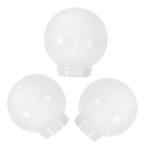 JECOMPRIS 3 Stück Acryl Lampenschirm Kugel Ersatz Lampenabdeckung Øcm für Außenbereich Langlebiger Globe Lamp Shade Einfache Installation Kompatibel mit Sockel Innendurchmesser JECOMPRIS 3 Stück Acryl Lampenschirm Kugel Ersatz Lampenabdeckung Øcm für Außenbereich Langlebiger Globe Lamp Shade Einfache Installation Kompatibel mit Sockel Innendurchmesser von JECOMPRIS