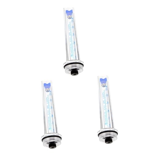JECOMPRIS 3 Stück Durchflussmesserrohr Luft Messgerät Messdurchflussmesser Durchflussmesser Wasser Durchflussmesser Flüssigkeit Durchflussanzeige Durchflussmesser Für Plastik JECOMPRIS 3 Stück Durchflussmesserrohr Luft Messgerät Messdurchflussmesser Durchflussmesser Wasser Durchflussmesser Flüssigkeit Durchflussanzeige Durchflussmesser Für Plastik von JECOMPRIS