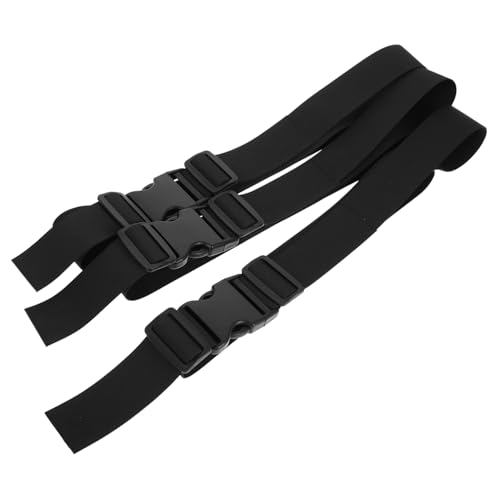 JECOMPRIS 3 Stück Hochstuhlgurte Hochstuhlgurte Babygurt Kleinkindergeschirr Ersatz Hochstuhlgurt Ersatz Hochstuhlgurte Autositzgurt Hochstuhlgeschirr Polyester Schwarz von JECOMPRIS