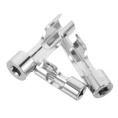 JECOMPRIS 3 Stück Teiliges Diesel-injektor-sleeve-set Offenes Kraftstoffleitungs-werkzeug für Kfz-reparatur Präzises Schlitz-rohrschlüsselset für Diesel-einspritzsysteme von JECOMPRIS