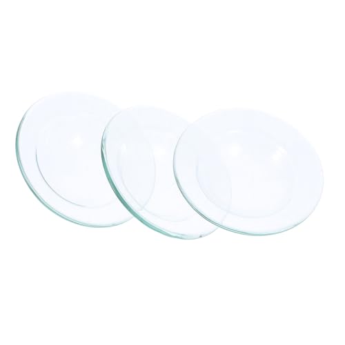 JECOMPRIS 3 Stück Transparente Glasschale für Ätherische Öle Ersatzschale für Wachswärmer Runde Glasplatte für Duftöle und Aromatherapie Hitzebeständig und Leicht zu Reinigen JECOMPRIS 3 Stück Transparente Glasschale für Ätherische Öle Ersatzschale für Wachswärmer Runde Glasplatte für Duftöle und Aromatherapie Hitzebeständig und Leicht zu Reinigen von JECOMPRIS