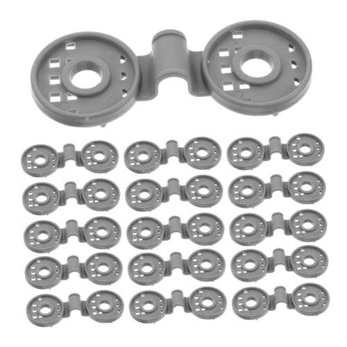 JECOMPRIS 30 Prozent Schatten Stoff Clips Schwarz Runde Kunststoff Sonnenschatten Schatten Stoff Schwerpfleger Griff Für Sonnenschattennetz Garten Schatten Stoff Netting Windschutz Klemme von JECOMPRIS