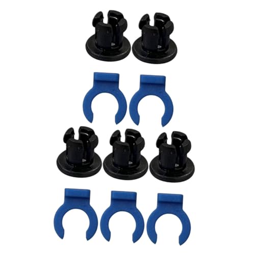 JECOMPRIS Spannzangenclip Und Rohrkupplung Druck Zubehör Für Extruder Und Hotend Stabiler Kunststoff Für Sichere Befestigung Und Effizienten Betrieb von JECOMPRIS