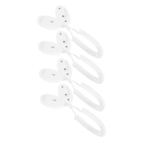 JECOMPRIS 4 Stück Fernbedienung Halter Teiliges Selbstklebend Oval Verlust Seil Fernbedienungsband Tragbar Robust Für Zuhause Büro JECOMPRIS 4 Stück Fernbedienung Halter Teiliges Selbstklebend Oval Verlust Seil Fernbedienungsband Tragbar Robust Für Zuhause Büro von JECOMPRIS
