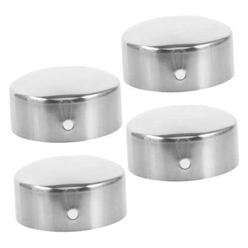 JECOMPRIS 4 Stück Handlauf Endkappen aus Treppengeländer Endkappen für DIY Projekte Robuste Handlaufkappen mit Elegantem Design für Einkaufszentren und Treppenanlagen JECOMPRIS 4 Stück Handlauf Endkappen aus Treppengeländer Endkappen für DIY Projekte Robuste Handlaufkappen mit Elegantem Design für Einkaufszentren und Treppenanlagen von JECOMPRIS