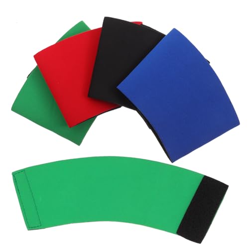 JECOMPRIS 4 Stück Neopren Flaschenhülle Teiliges Hitzebeständig Elastisch Isolierende Becherhüllen für Kaffee und Trinkbecher in Schwarz Rot Blau Grün JECOMPRIS 4 Stück Neopren Flaschenhülle Teiliges Hitzebeständig Elastisch Isolierende Becherhüllen für Kaffee und Trinkbecher in Schwarz Rot Blau Grün von JECOMPRIS