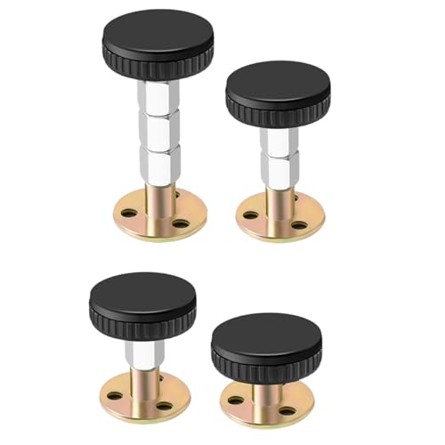 JECOMPRIS 4 Stück Teiliges Metall Betthalterungsset Verstellbarer Schüttel Stabilisator für Wand und Kopfteil für Betten Sofas und Tische Geräusche und Schützt die Wand JECOMPRIS 4 Stück Teiliges Metall Betthalterungsset Verstellbarer Schüttel Stabilisator für Wand und Kopfteil für Betten Sofas und Tische Geräusche und Schützt die Wand von JECOMPRIS