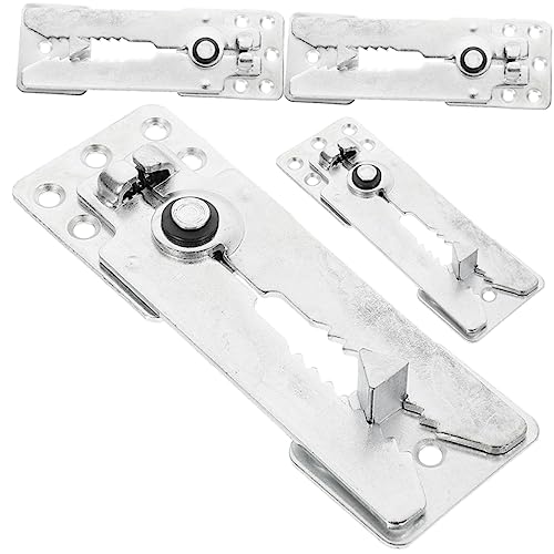JECOMPRIS 4 Stücke Sofa Verbindungselemente Metall Heavy Duty für Ecksofas und Möbel Universelle Anwendung und Langlebig von JECOMPRIS